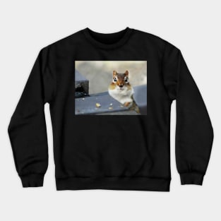 Bright eyed and bushy tailed Crewneck Sweatshirt